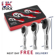 3pcs stubby ratchet handle set - ratchet,