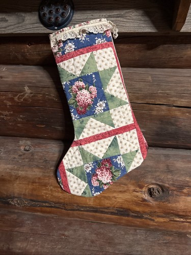 Handmade christmas stocking - christmas,