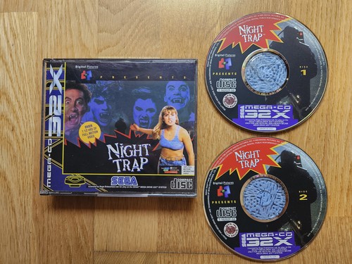 Sega mega 32x night trap - sega,