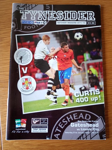 Gateshead lincoln city - gateshead,