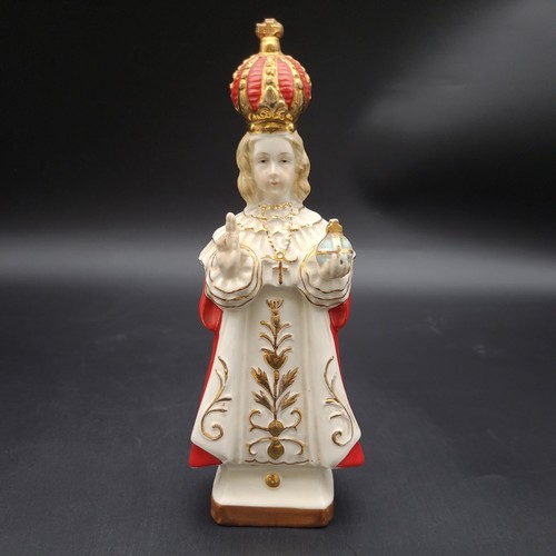 Ceramic infant jesus - jesus, prague