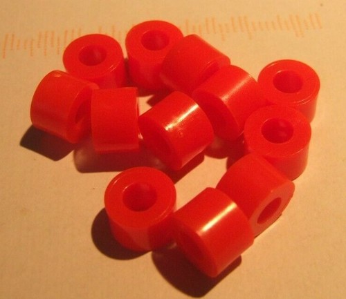 Twelve meccano orange plastic - twelve,