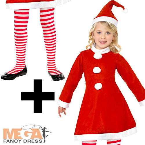 Little miss santa tights - little,