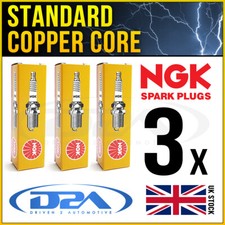 3x NGK B8ES 2411 Standard