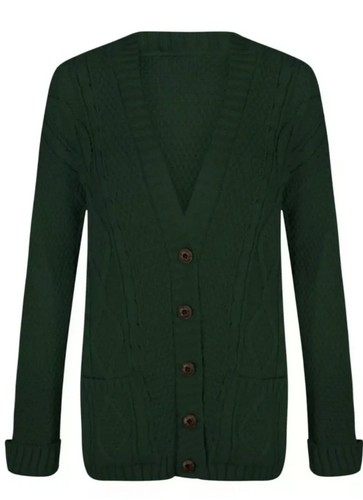 Grandad cardigan cable knitted - grandad,