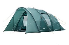 Portal Luxury 6-Man Waterproof Tall Tunnel Tent 2 Bedrooms Living Area