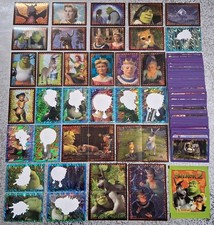 Full Complete of 216 Dreamworks Shrek 2 Stickers Set & Empty 2004 Panini Packet