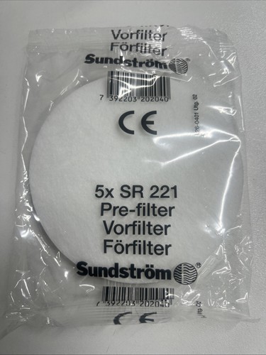 Sundstrom pre filter 221 - pre-filter, sr