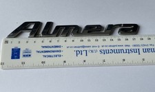 NISSAN ALMERA - VINTAGE  CAR BADGE