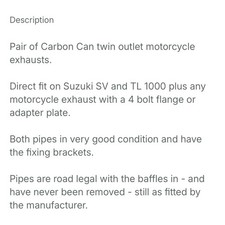 Suzuki SV1000 2003-2007