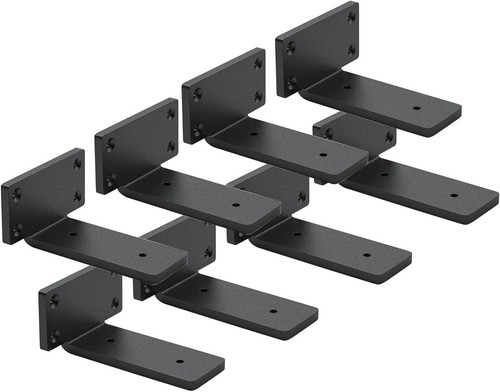 Pack shelf brackets inch - pack, 4