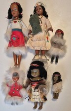 Collection of 5 Vintage Native