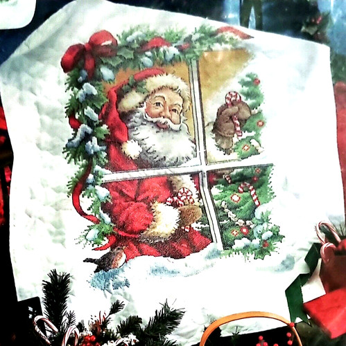 Dimensions candy cane santa - cane,