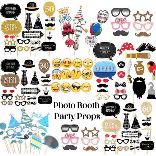 Party photo booth props funny - booth,