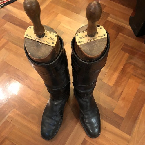 Riding boots wood stretchers - &,