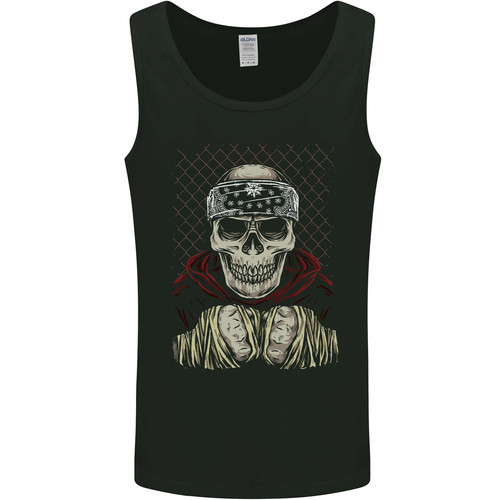 Muay thai kickboxing skull - muay,