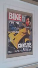 Bike Magazine March 1993 Triumph Daytona Kawasaki ZZ BMW K 1100 Ducati 900 