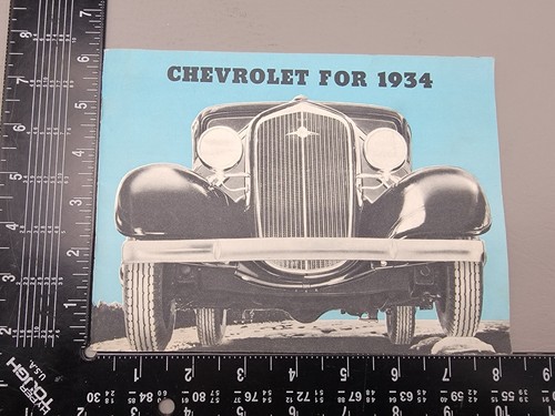 1934 chevrolet master - chevrolet, six