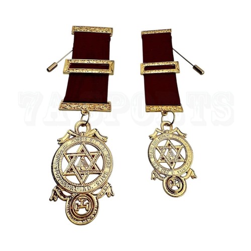 Masonic jewels royal - jewels, arch