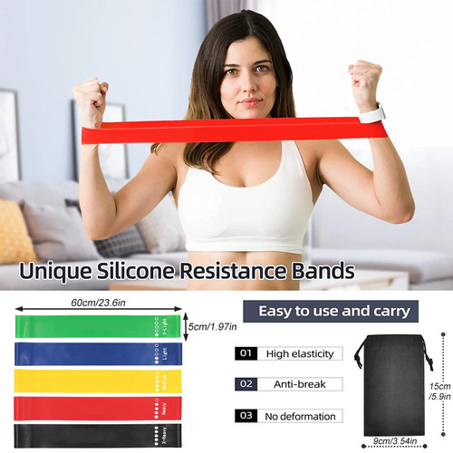 Resistance bands set - 5,