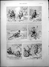 Old Lion Story Herbert Johnson W Wyllie John Charlton Joseph Nash 1890 19th