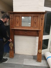 Large tall Victorian Fire