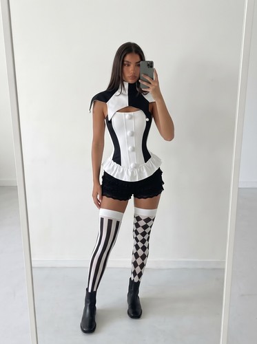 Halloween outfit corset - halloween,