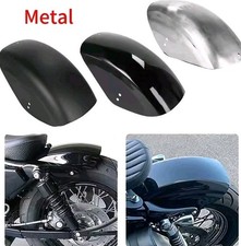 Metal Motorcycle Rear Fender Black Harley Davidson Sportster XL883 1200 04-2022