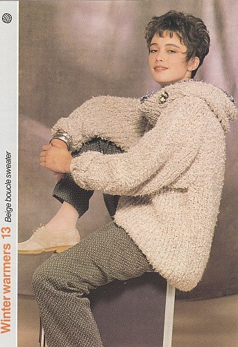 Women knitting pattern - women's,