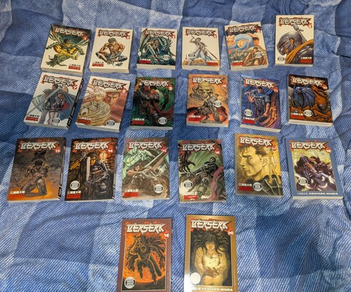 Berserk manga series - series, volumes