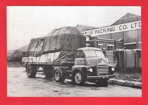 Motor cards postcard bedford - motor,