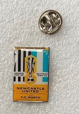 Newcastle United Football Club Enamel Pin Badge (V10) Fairs Cup v Porto 1969-70
