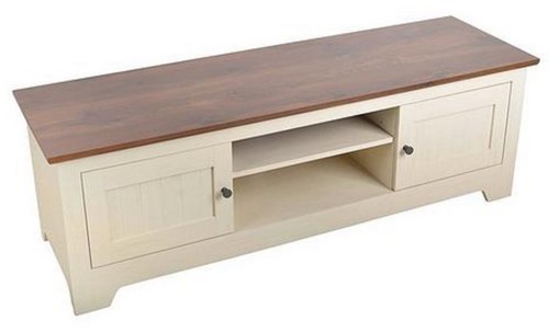 Devon unit ivory walnut - -, ivory/walnut