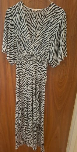 Maje zebra print dress - print, size