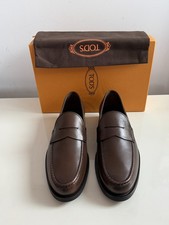 Tods Boston Leather Slip-On