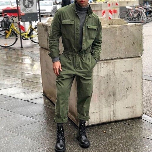Men vintage coverall - vintage,