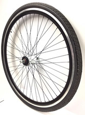 700c Rear Bicycle Black Wheel