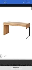 IKEA Micke Desk Oak Effect, Dimensions 142x50x75 Cm