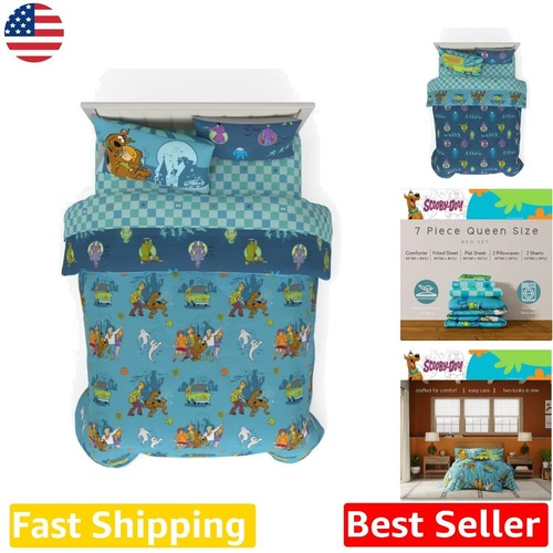 Scooby doo queen 7pc - queen, comforter