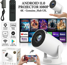 Mini Projector with WIFI 6 and