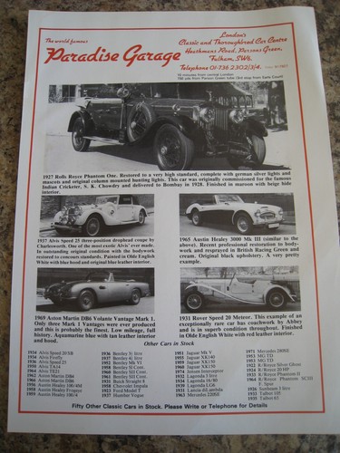 Paradise garage rolls - garage,