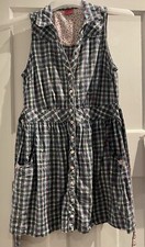 Ladies casual dress 14 gingham