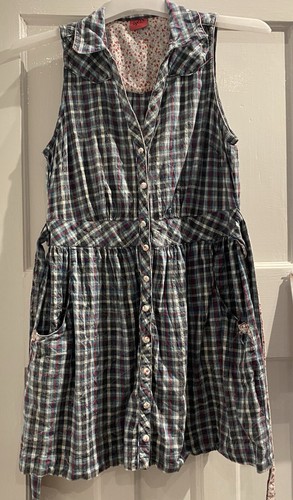Ladies casual dress - , gingham