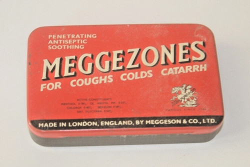 Vintage empty tin - empty,