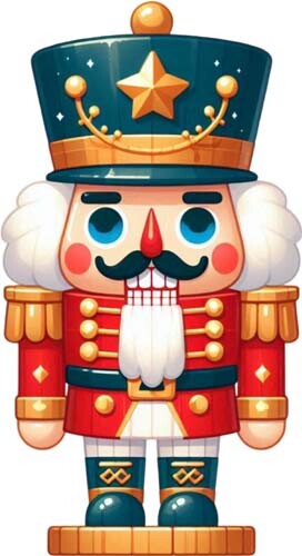 Christmas nutcracker kids wall - nutcracker,