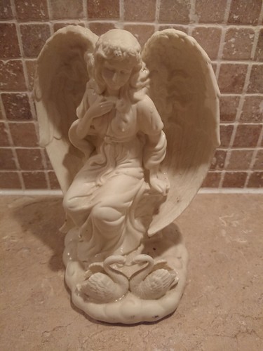Partylite angel candle holder - candle,