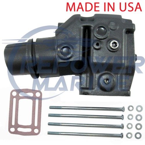 Exhaust riser elbow for - /,