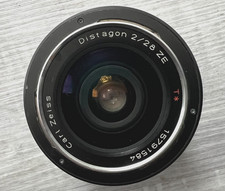 Carl zeiss distagon 28mm f2 - carl, t*
