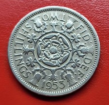 1953 Two Shillings Florin