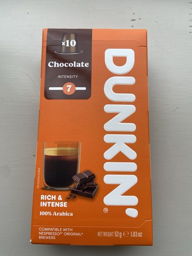Dunkin chocolate nespresso - dunkin’,